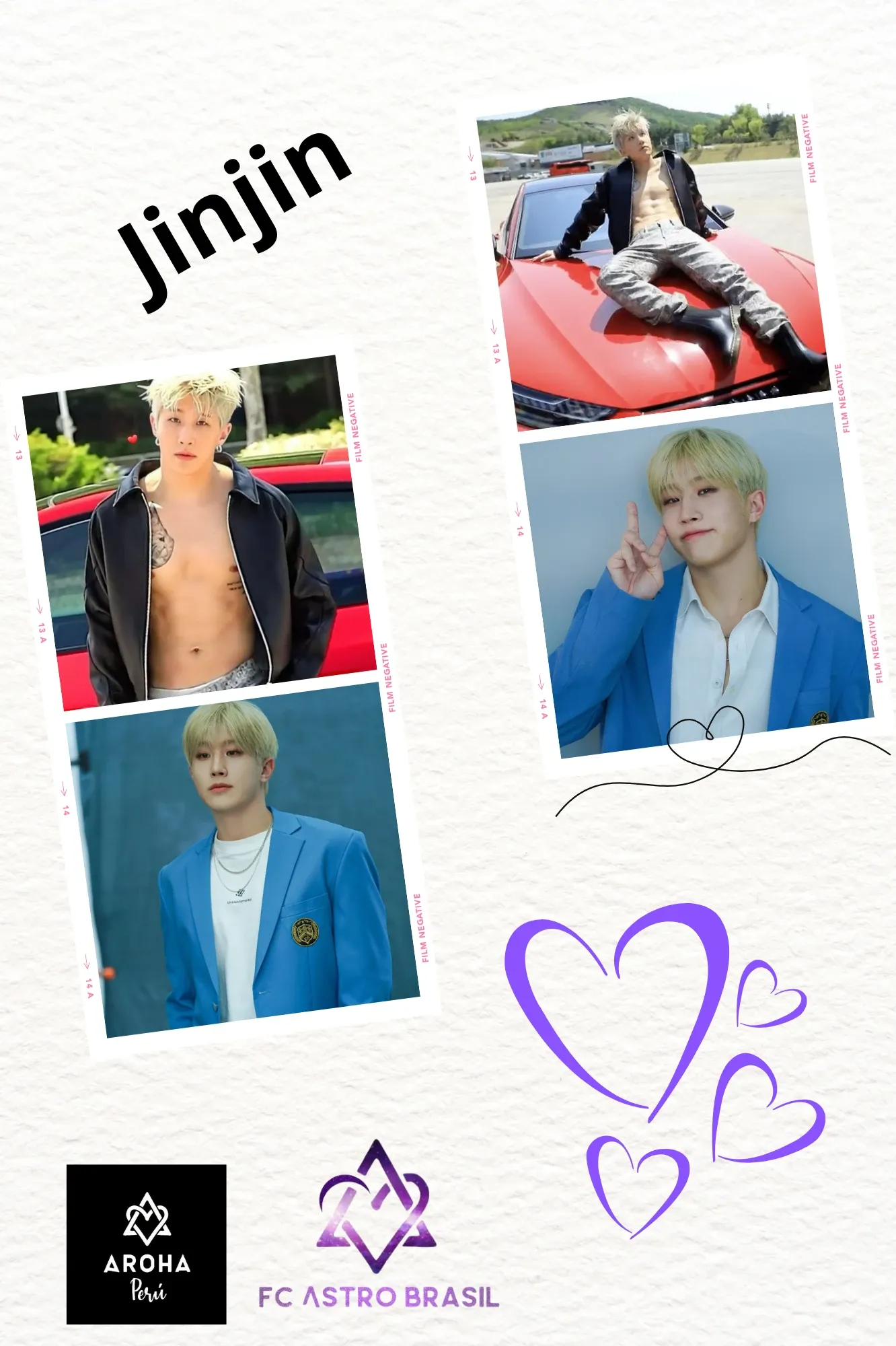 Recent activity shot of Jinjin (ASTRO)