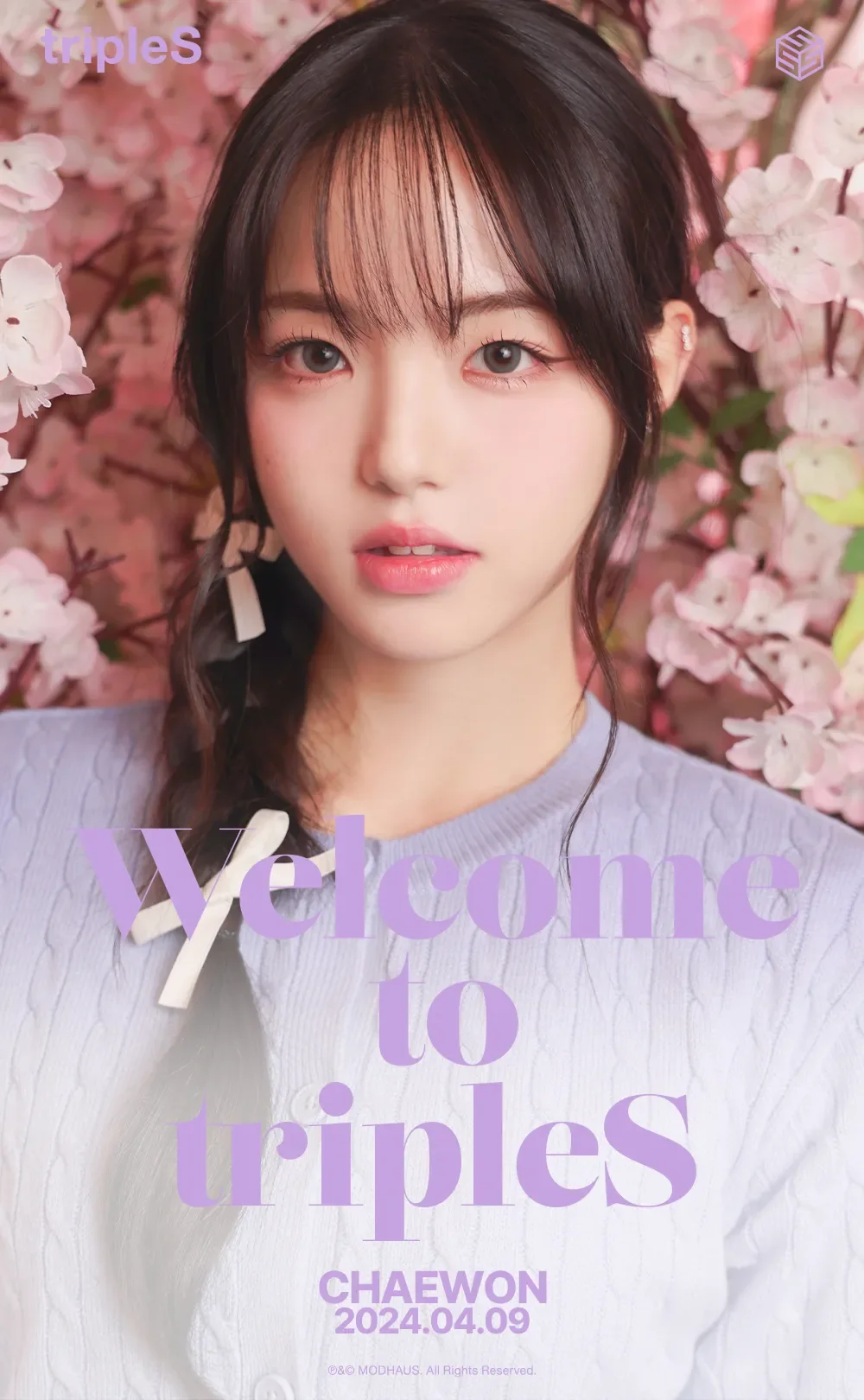 Recent activity shot of Kim Chaewon (tripleS)
