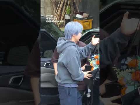 Behind-the-scenes cut of Jeong Sewoon