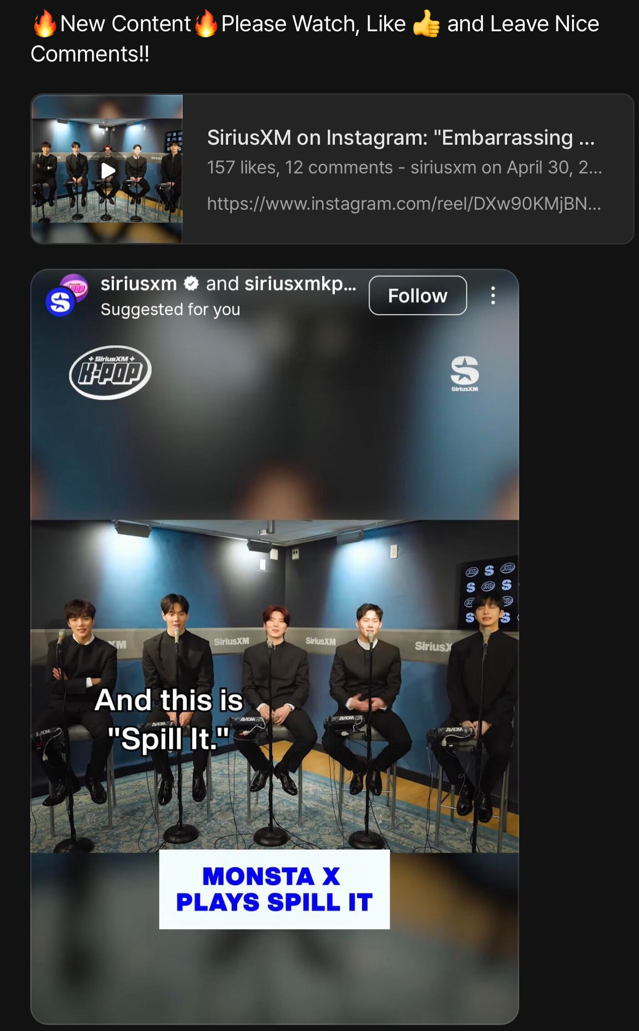 Momen yang diabadikan oleh penggemar MONSTA X