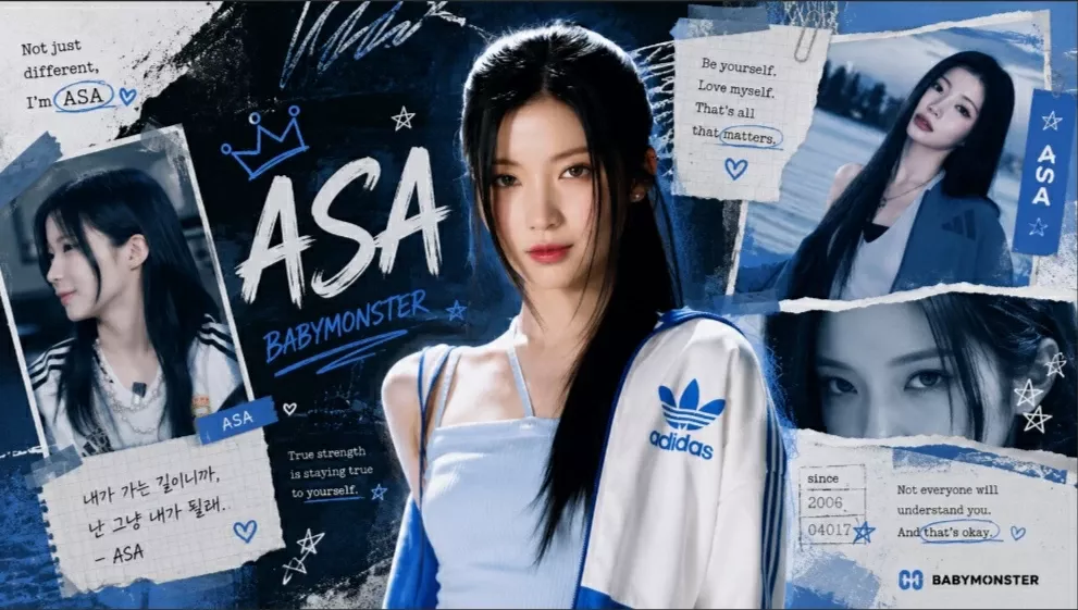 A moment captured by Asa (BABYMONSTER)'s fan