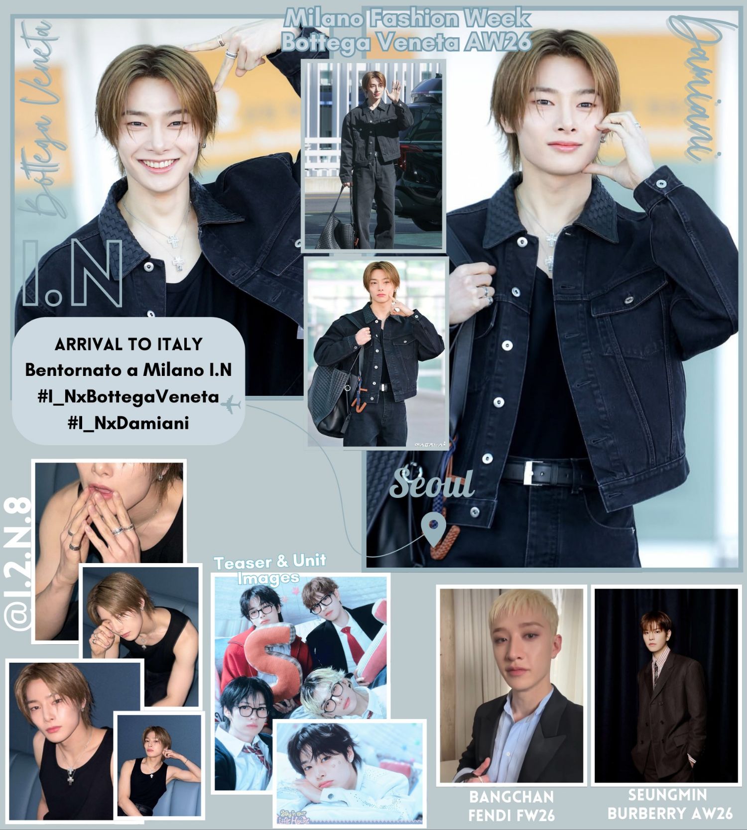 Recent activity shot of I.N (Stray Kids)