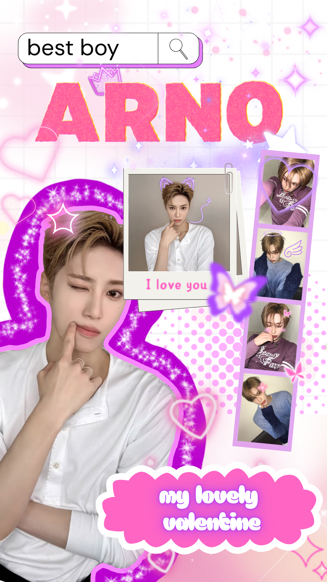 A heartfelt wallpaper shared by Arno (ALPHA DRIVE ONE)'s fans