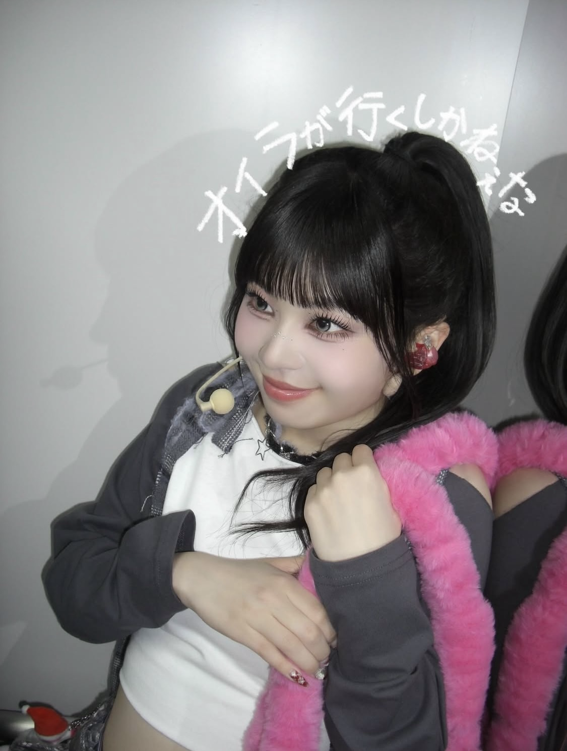 A moment captured by Murakami Rinon (ME:I)'s fan