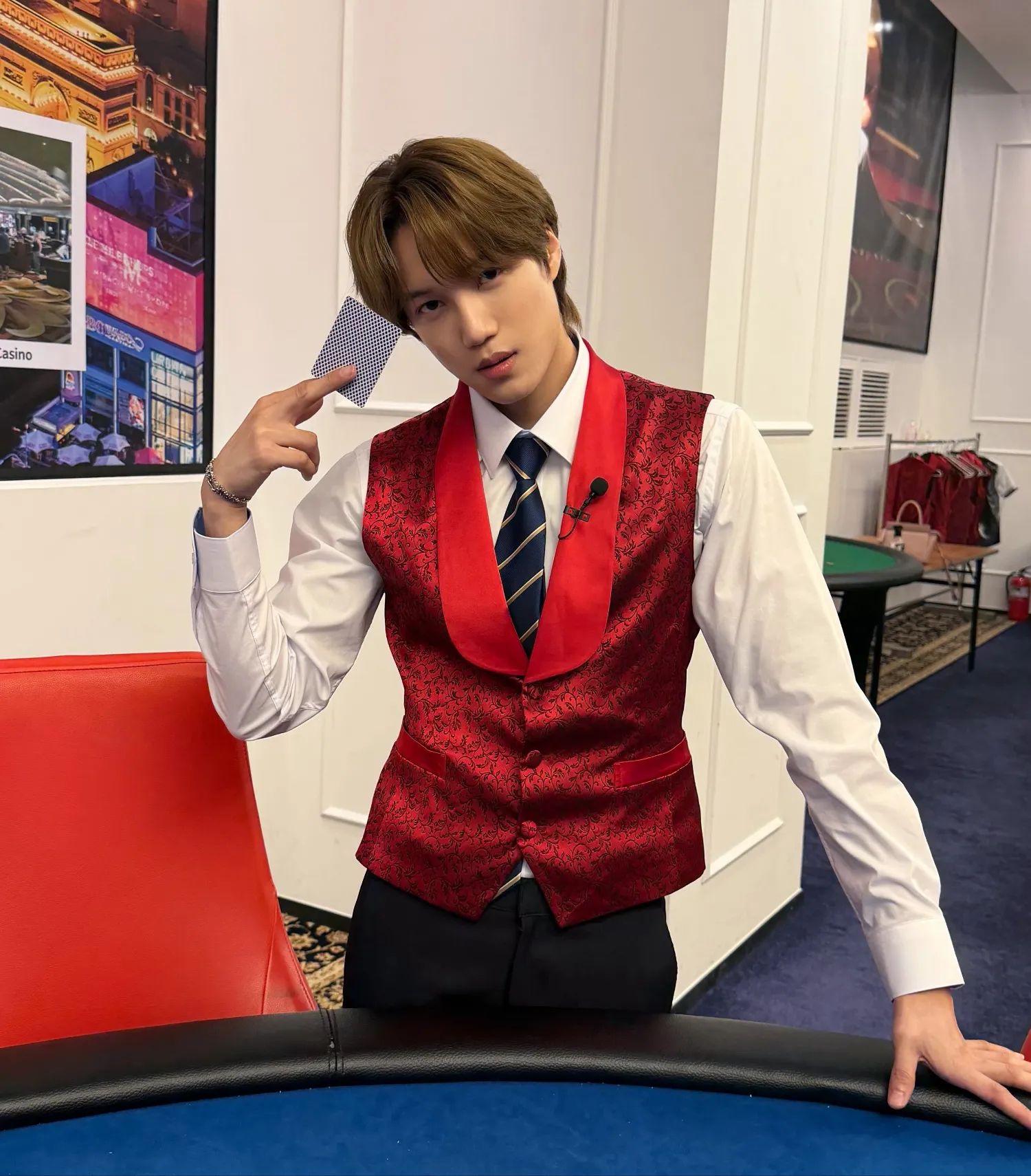 Momen yang diabadikan oleh penggemar Kai (EXO)