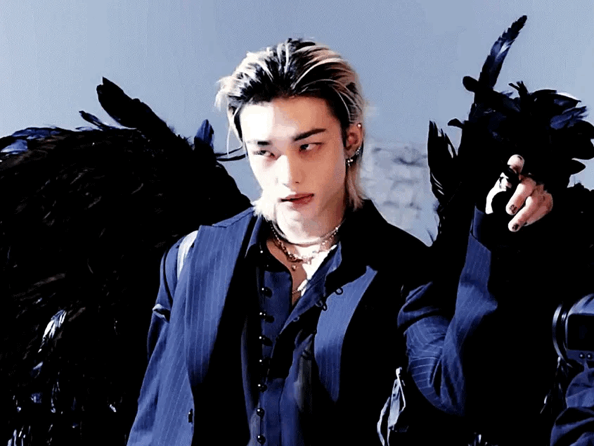 Behind-the-scenes cut of Hyunjin (Stray Kids)