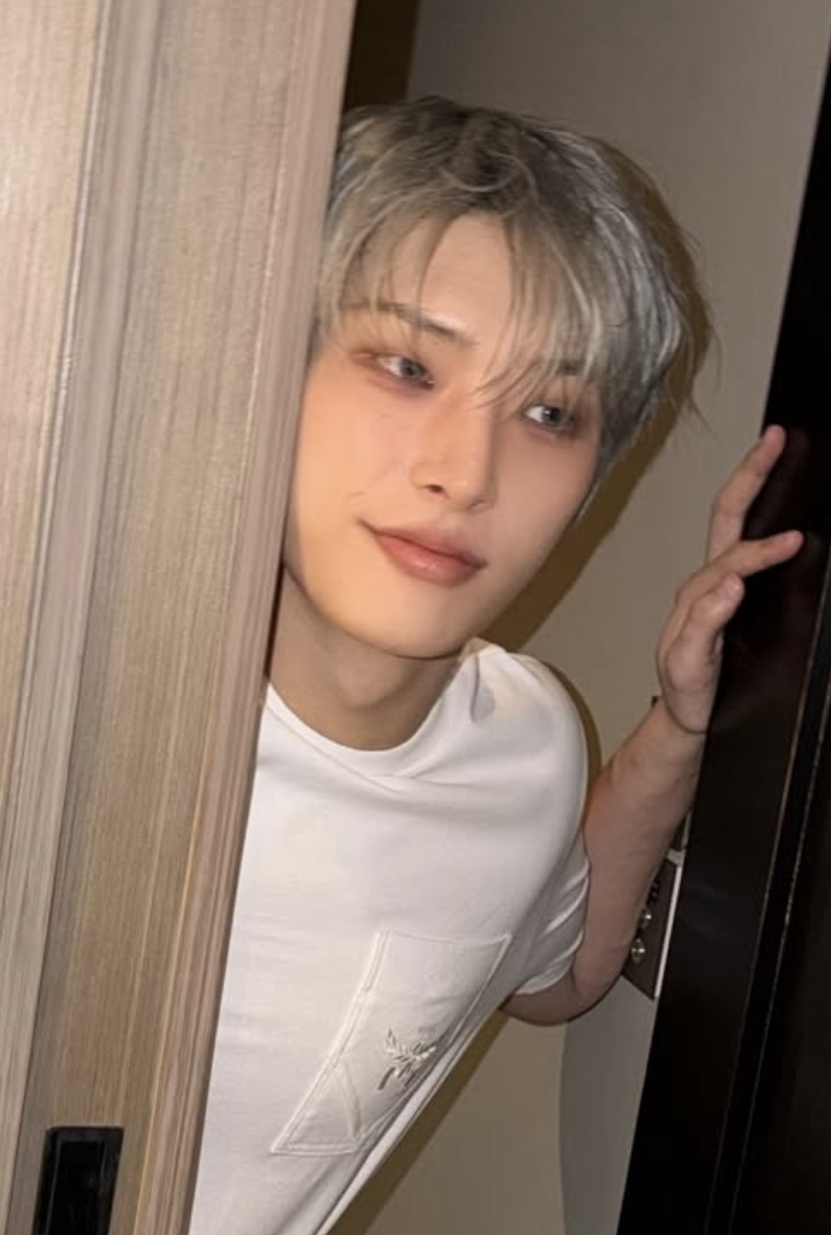 Recent activity shot of Mingi (ATEEZ)