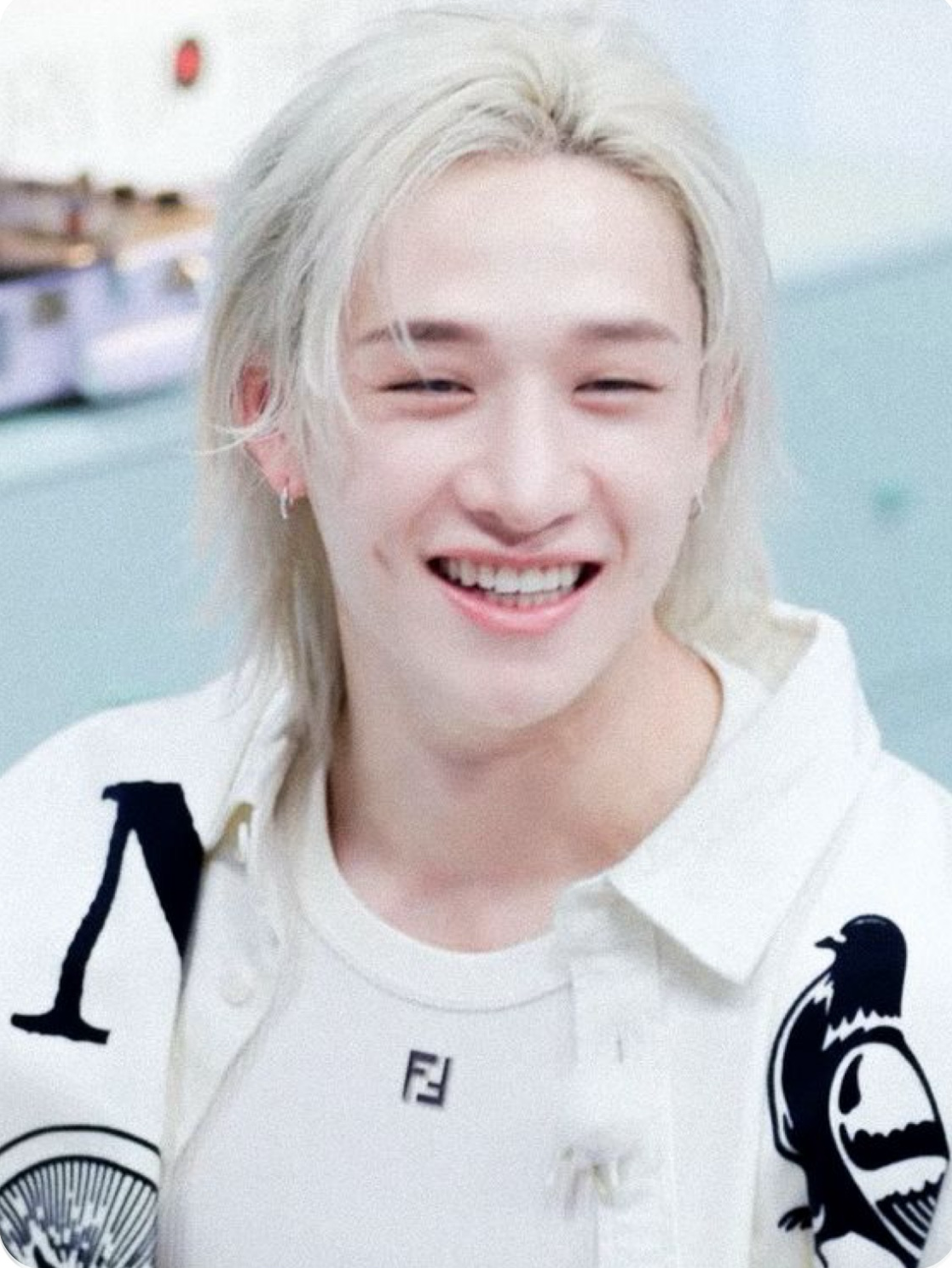 Recent activity shot of Bang Chan (Stray Kids)