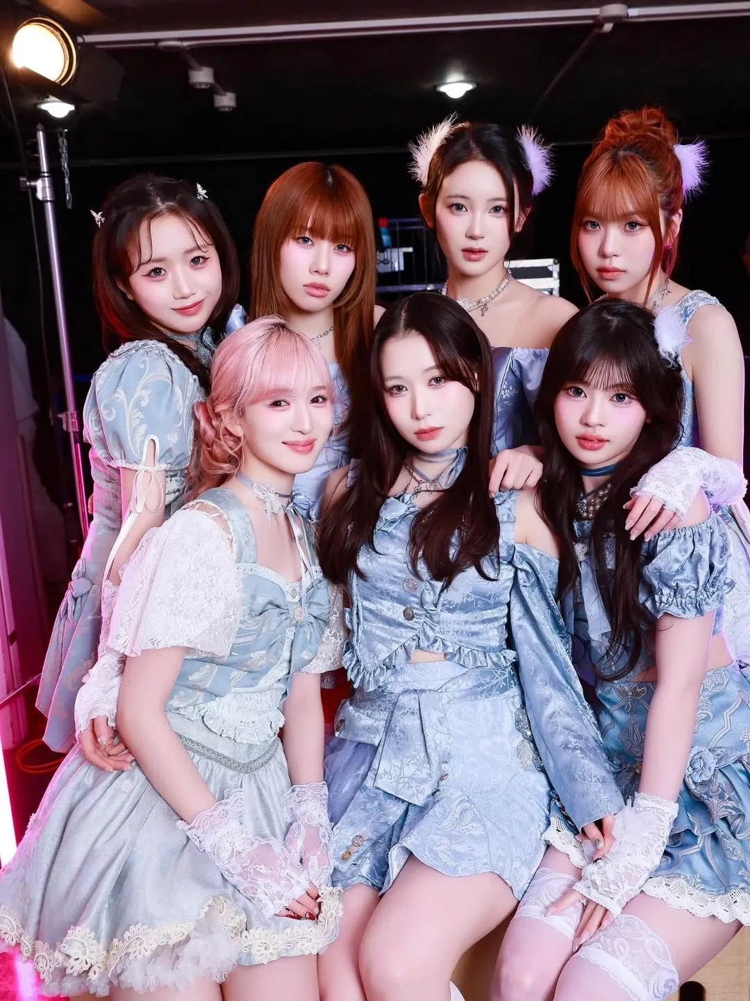 Behind-the-scenes cut of Kasahara Momona (ME:I)