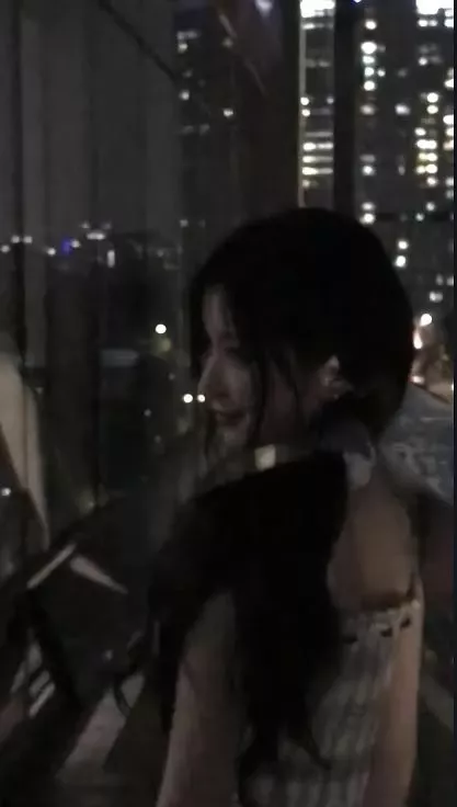 A moment captured by Asa (BABYMONSTER)'s fan