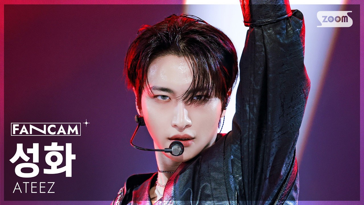 Behind-the-scenes cut of Seonghwa (ATEEZ)