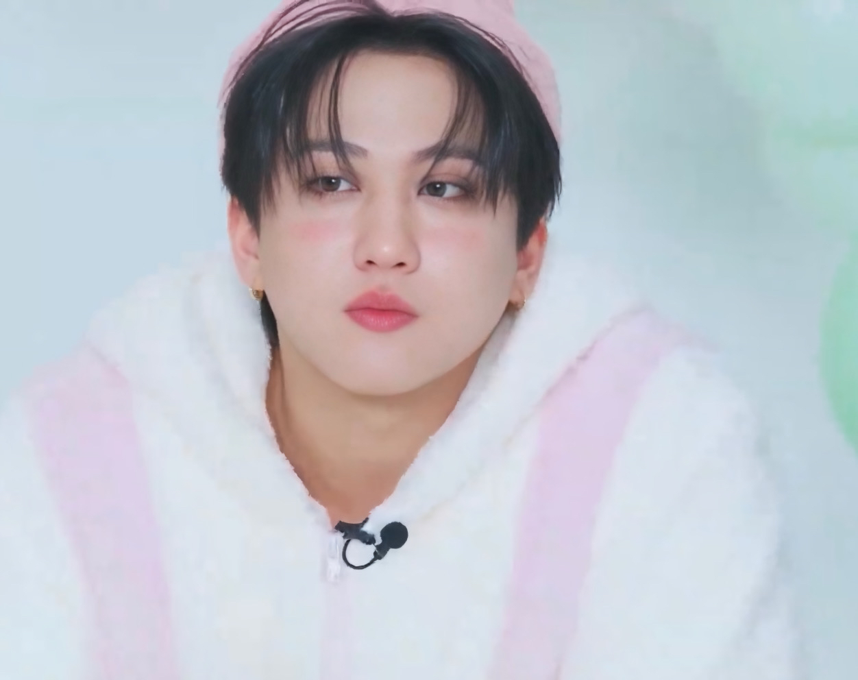 A moment captured by Changbin (Stray Kids)'s fan