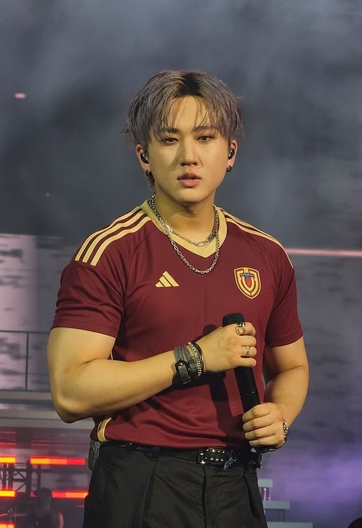 A moment captured by Changbin (Stray Kids)'s fan