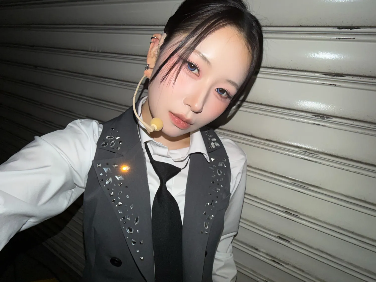 Behind-the-scenes cut of Kasahara Momona (ME:I)