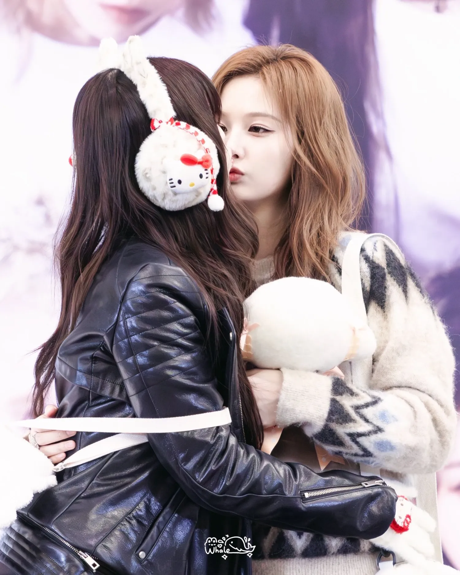 A moment captured by NMIXX's fan