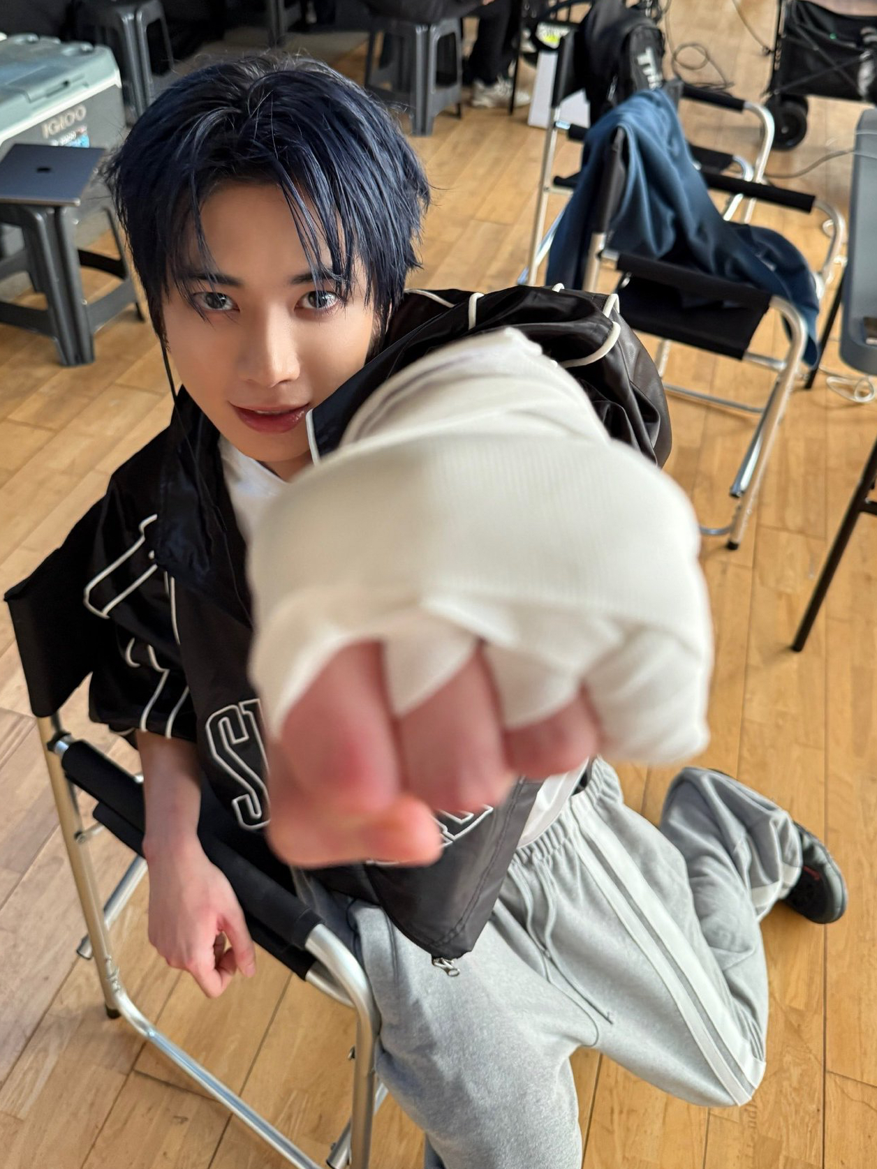 太顯 (TOMORROW X TOGETHER)粉絲拍下的瞬間