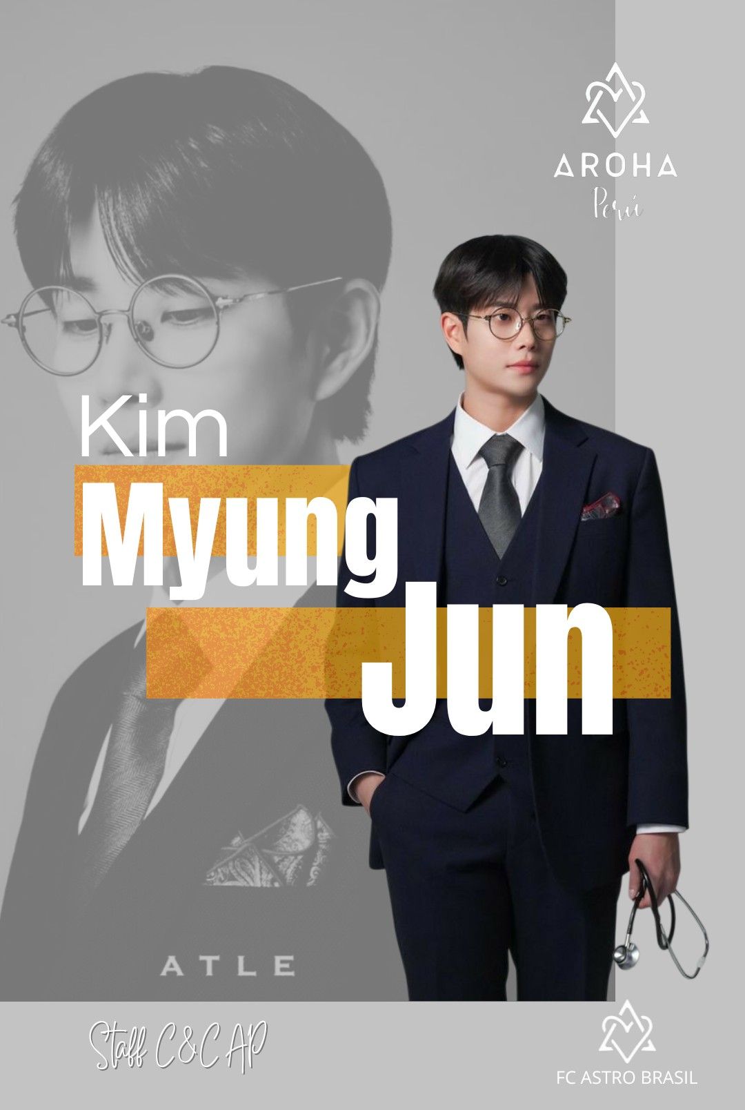 A moment captured by MJ (ASTRO)'s fan