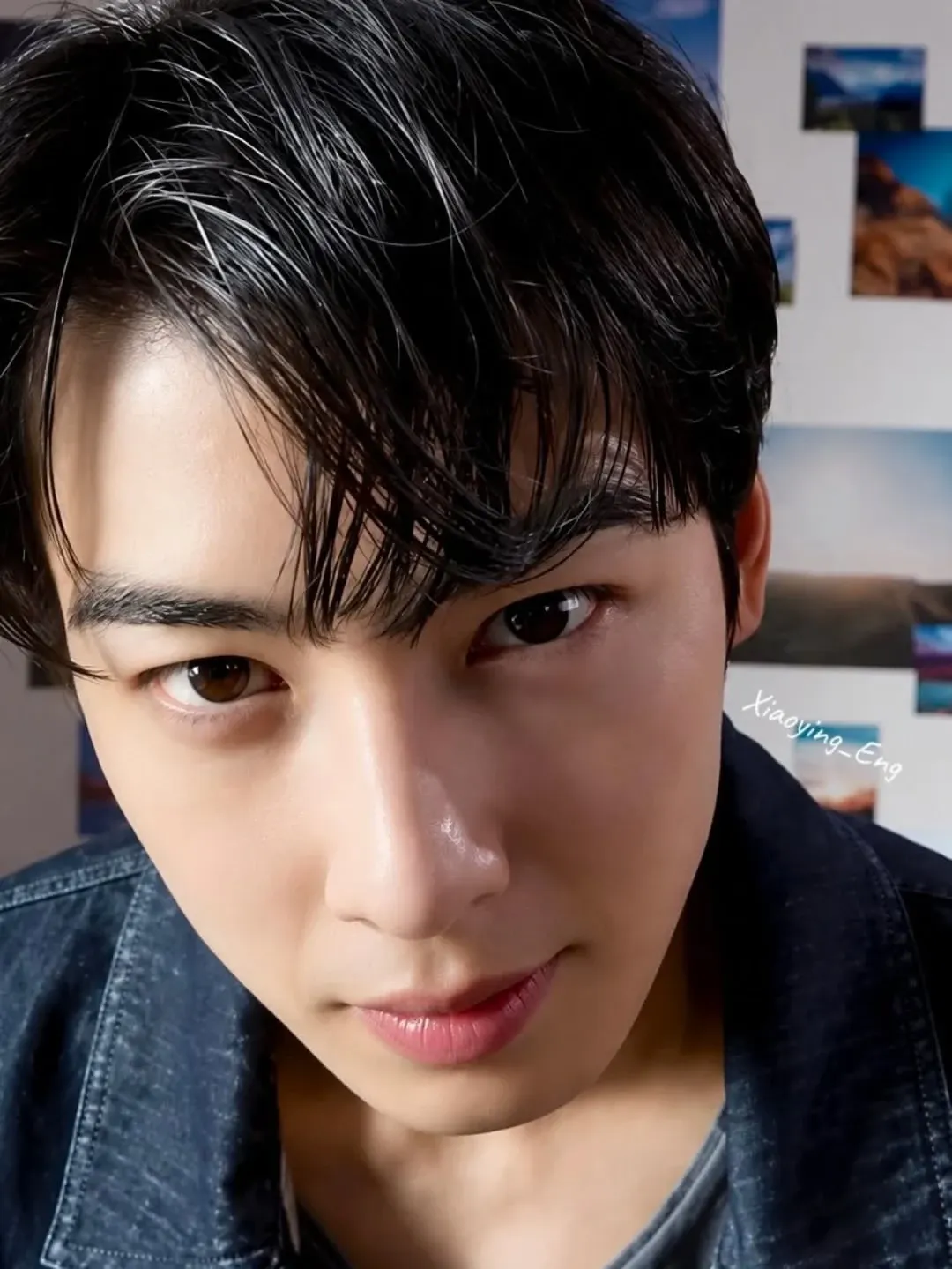 Recent activity shot of Eunwoo (ASTRO)