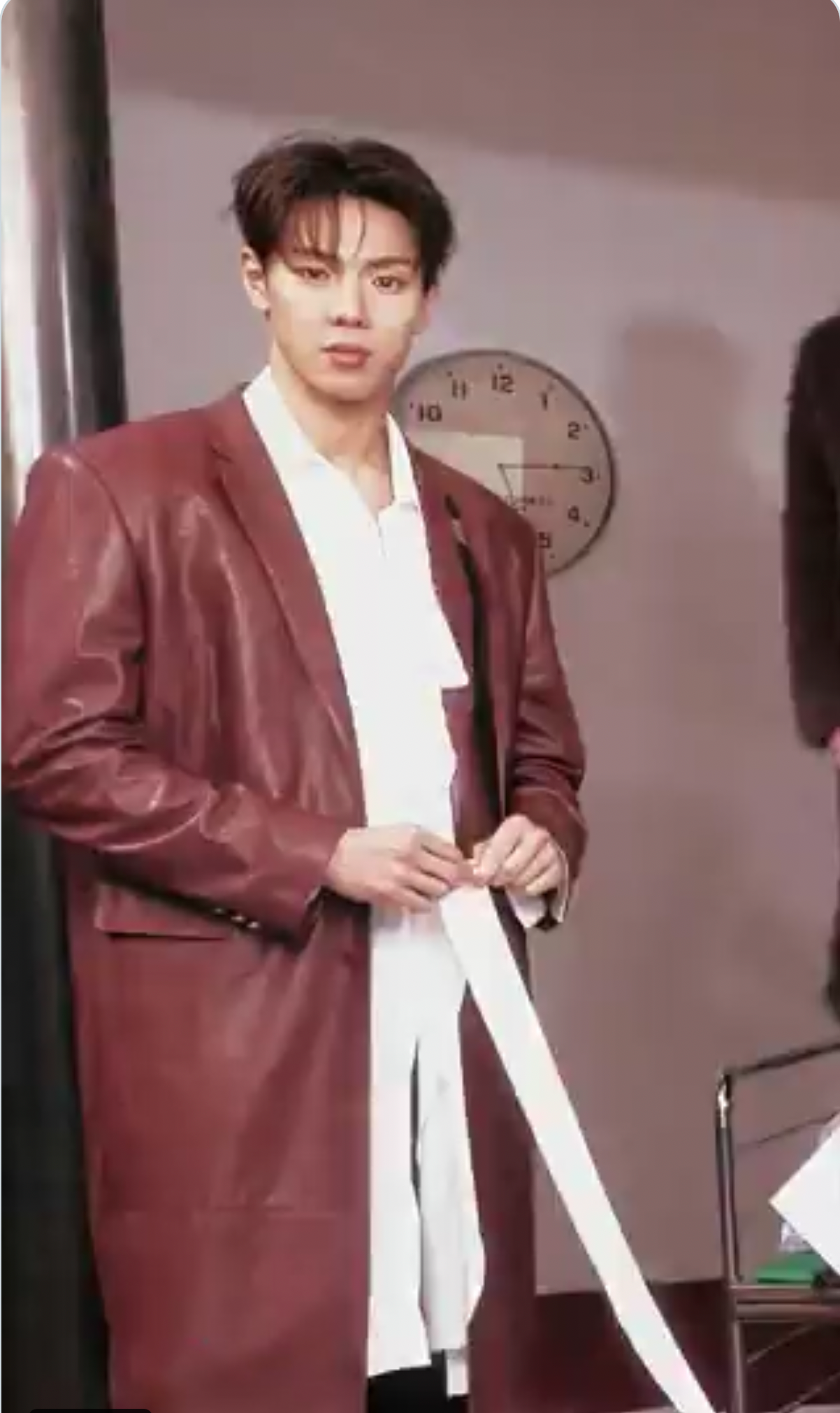 Recent activity shot of Shownu (MONSTA X)