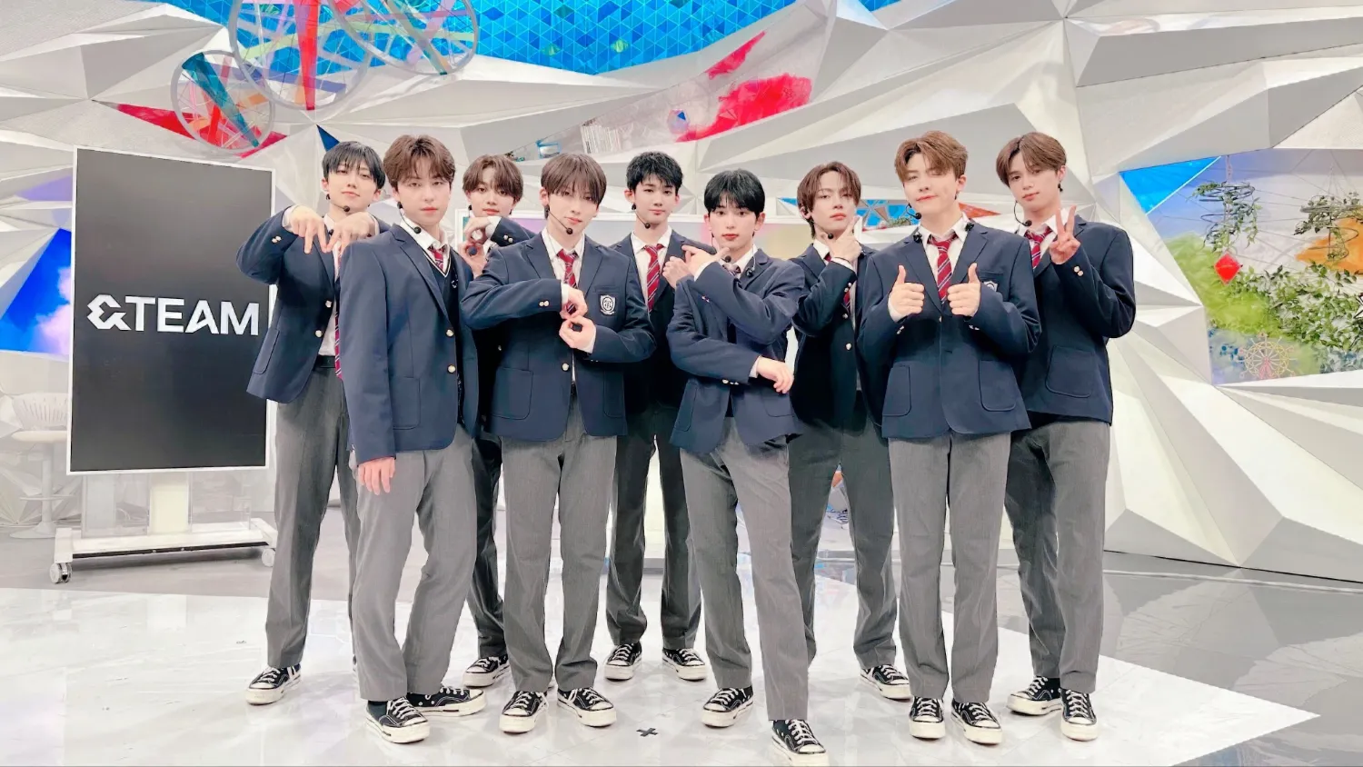 Recent activity shot of &TEAM