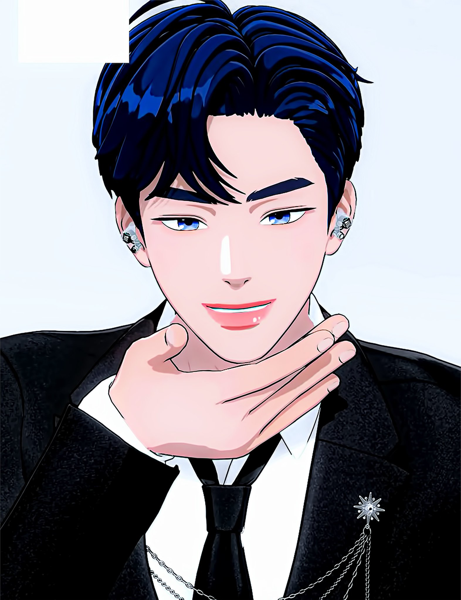 A moment captured by Yejun (PLAVE)'s fan