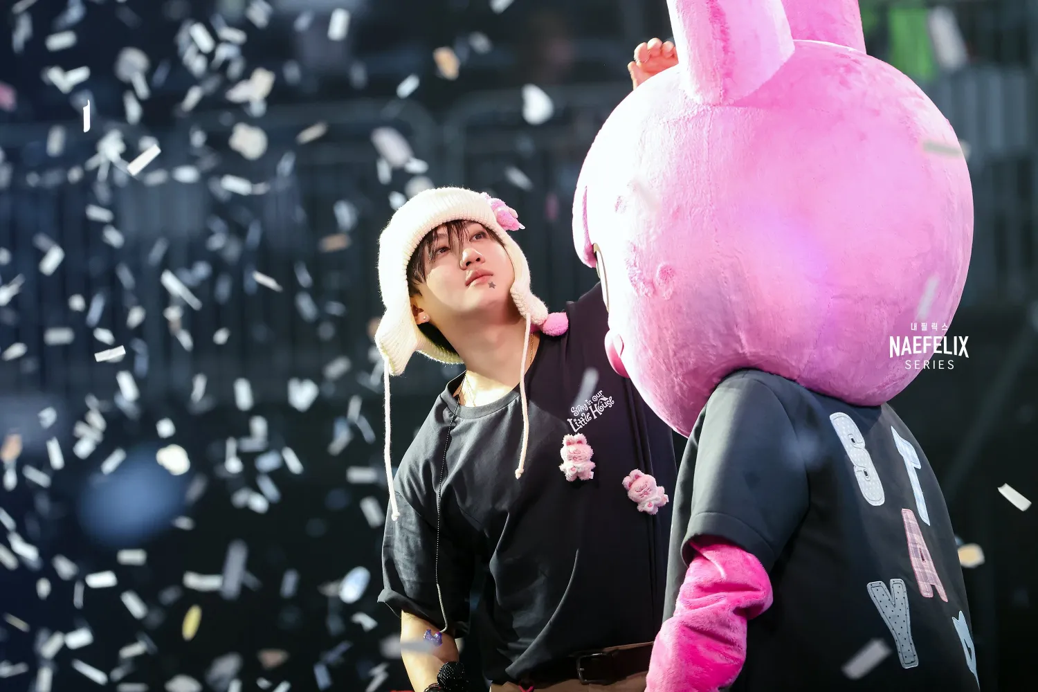 Recent activity shot of Changbin (Stray Kids)