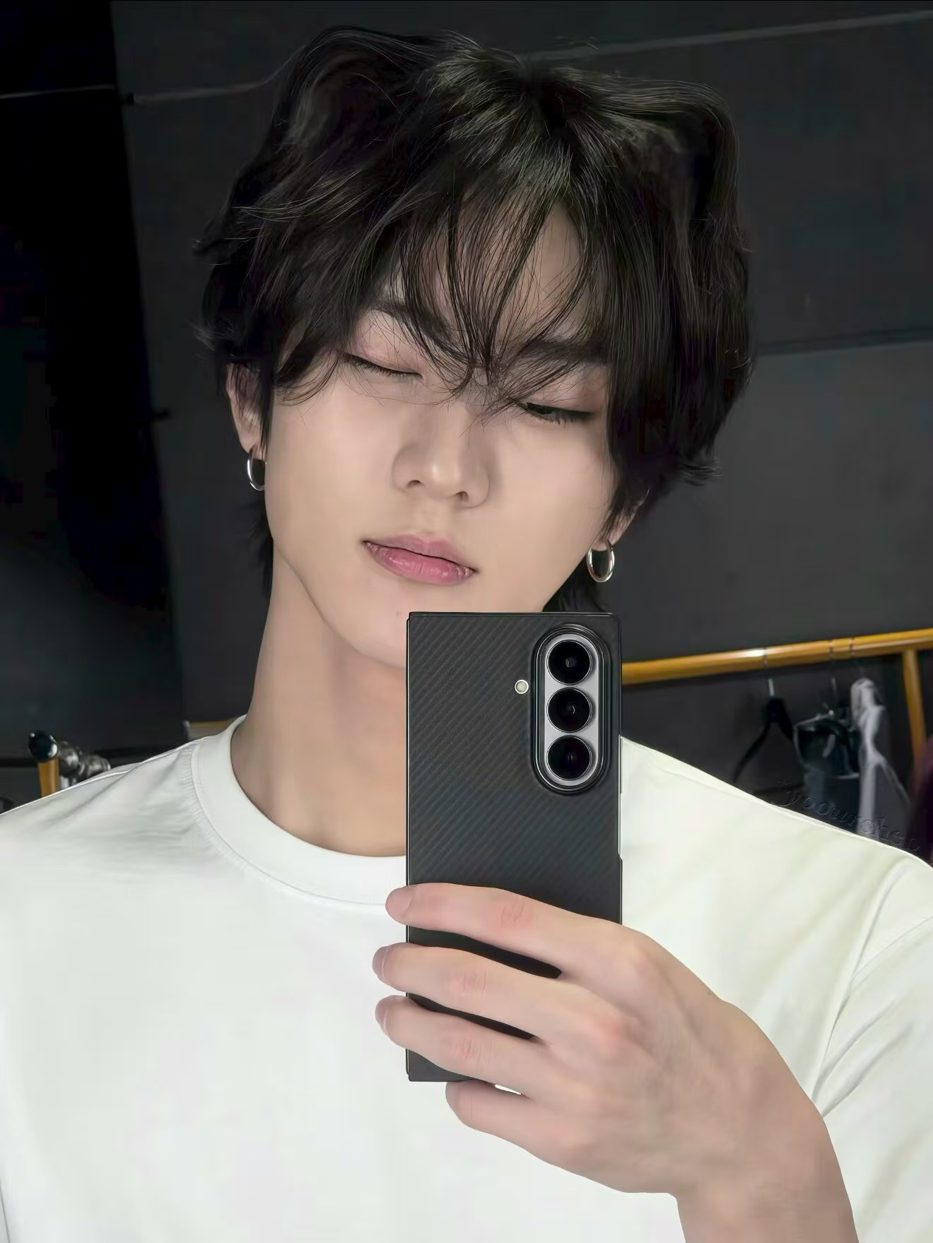 A moment captured by Jungwon (ENHYPEN)'s fan