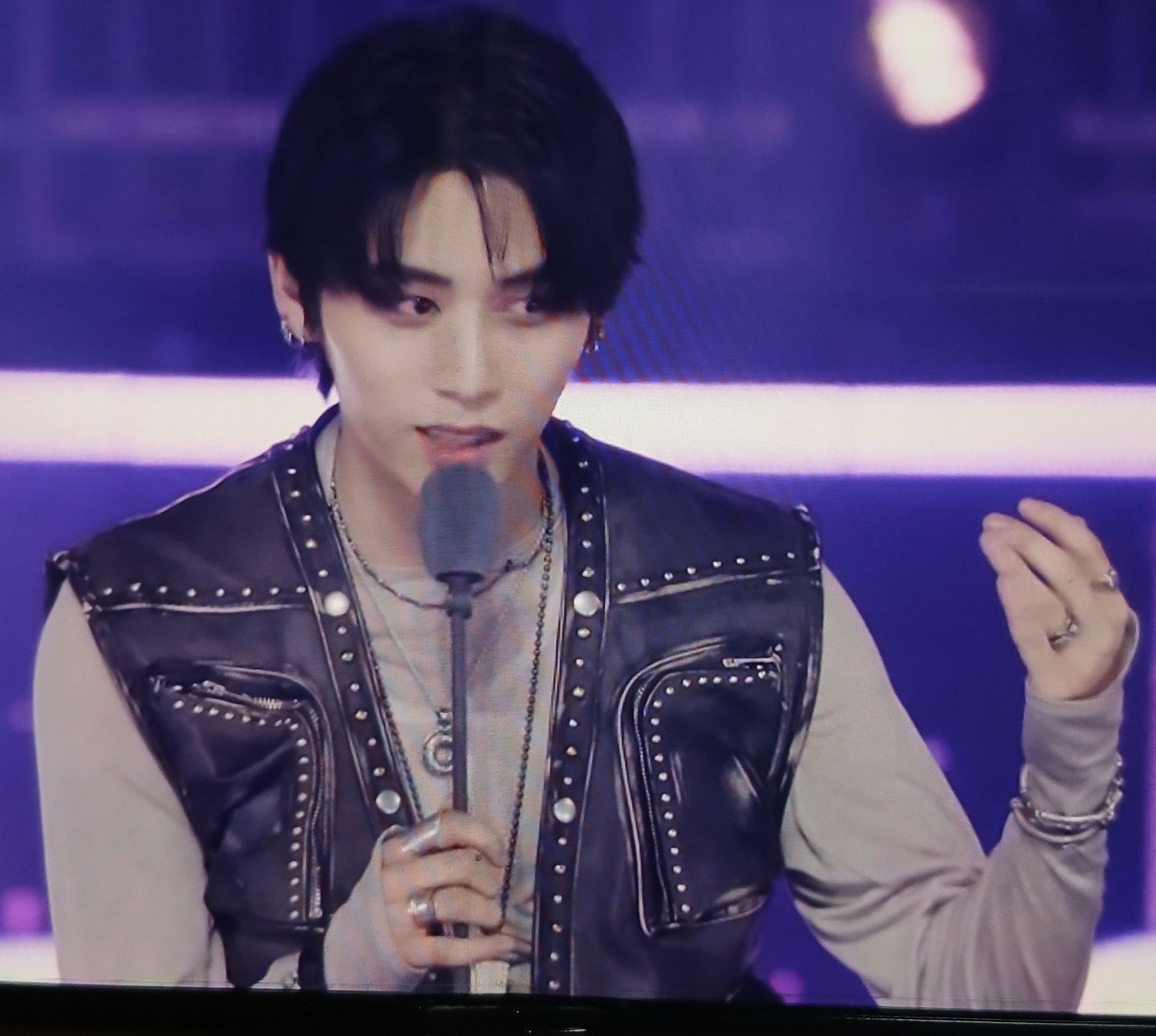 Recent activity shot of Taesan (BOYNEXTDOOR)