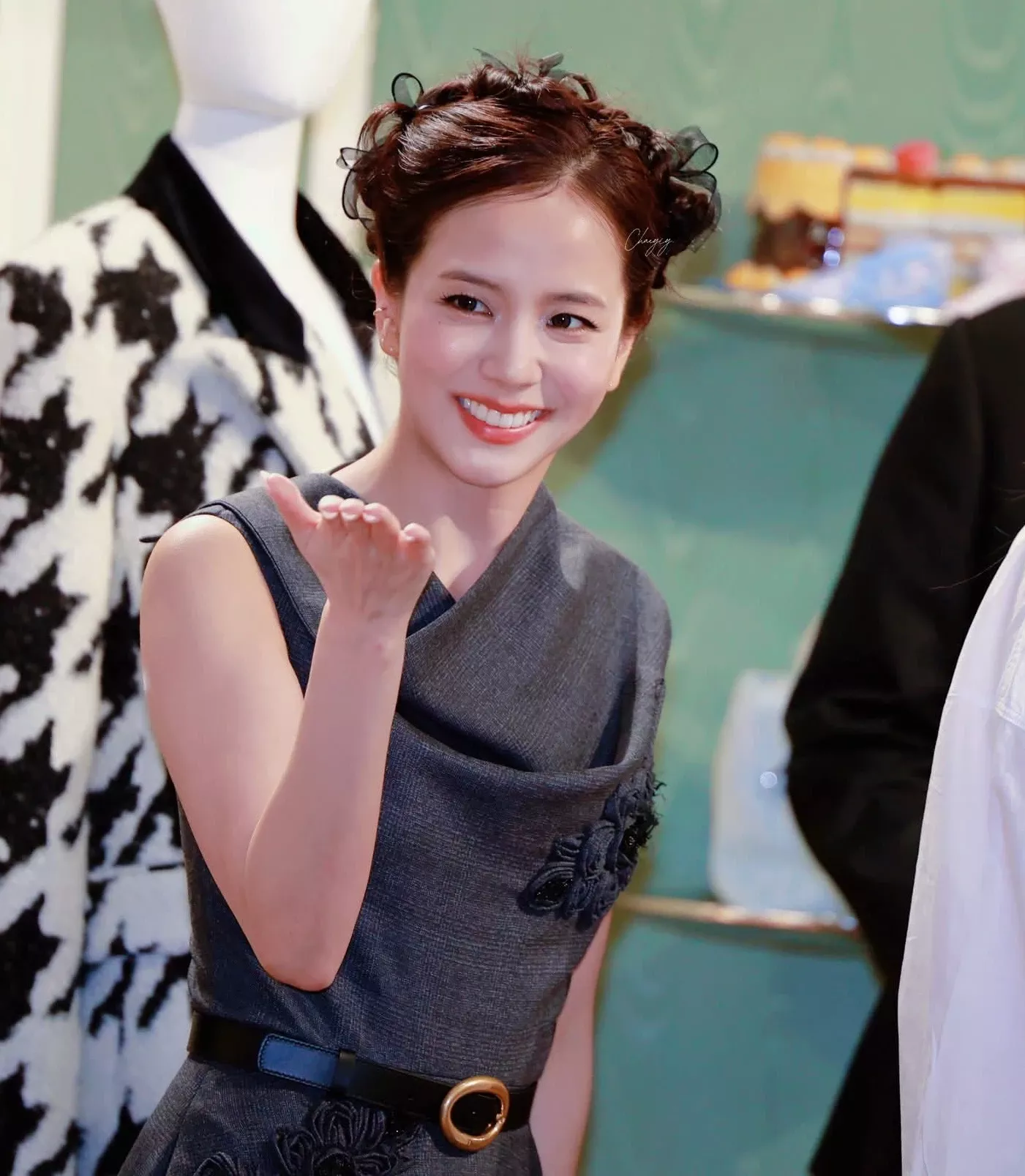Momen yang diabadikan oleh penggemar Jisoo (BLACKPINK)