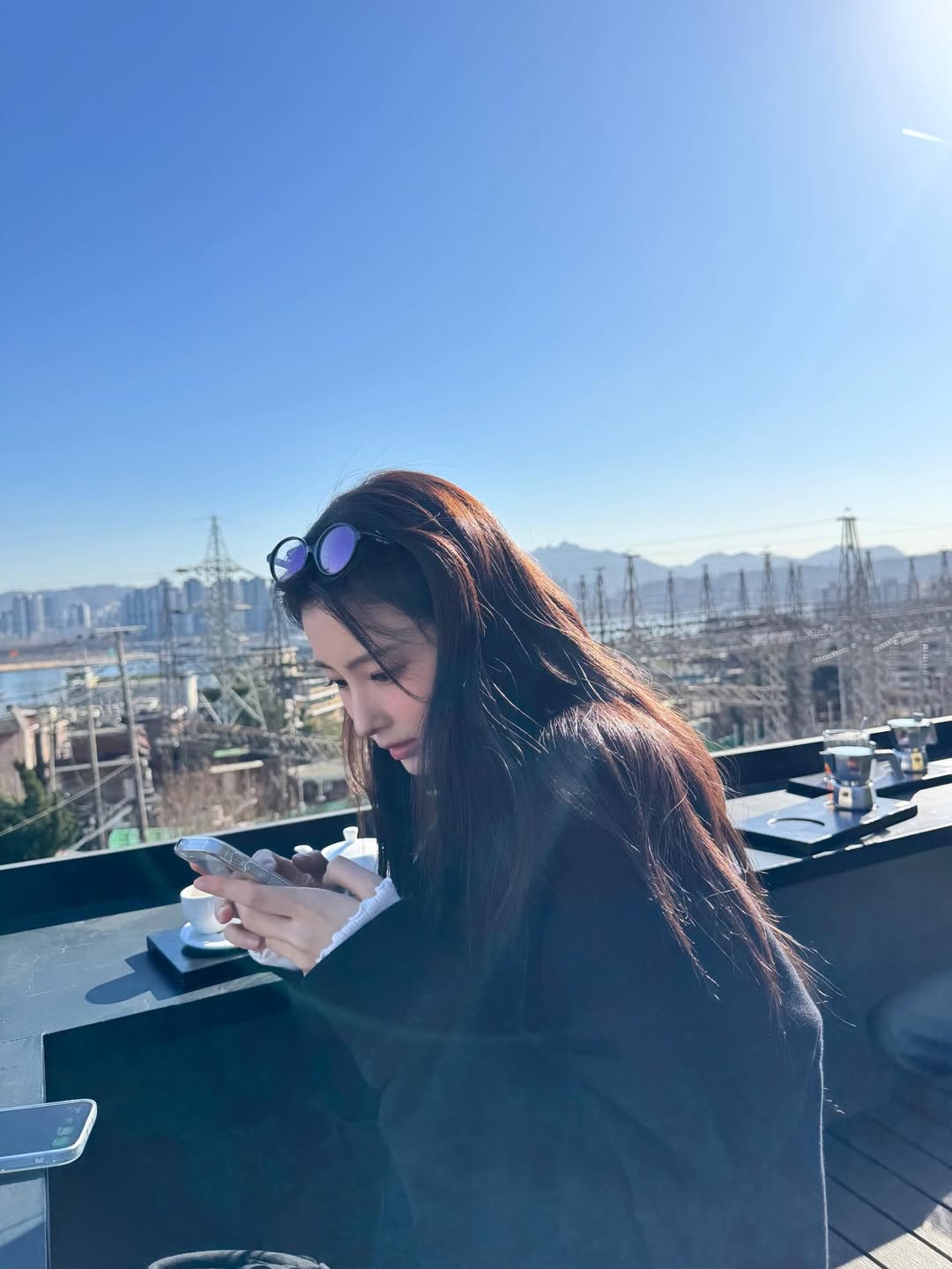 Recent activity shot of Kang Hyewon