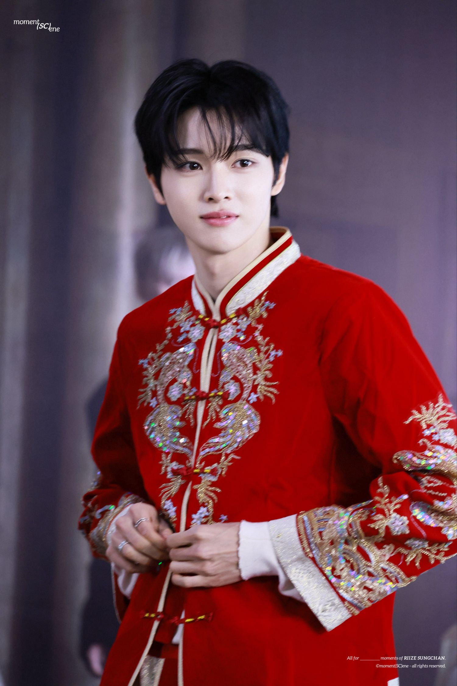 Recent activity shot of Sungchan (RIIZE)