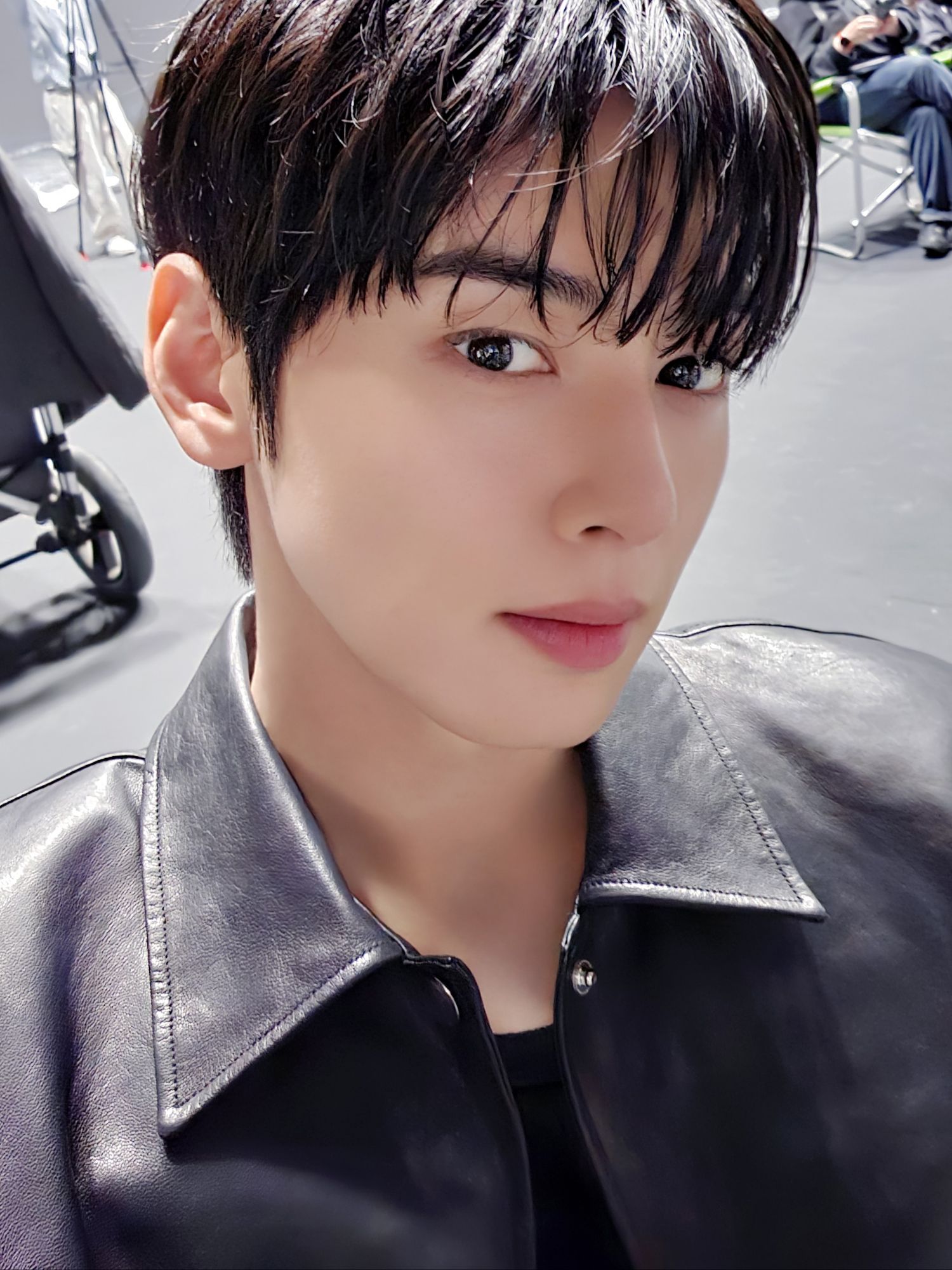 A moment captured by Eunwoo (ASTRO)'s fan