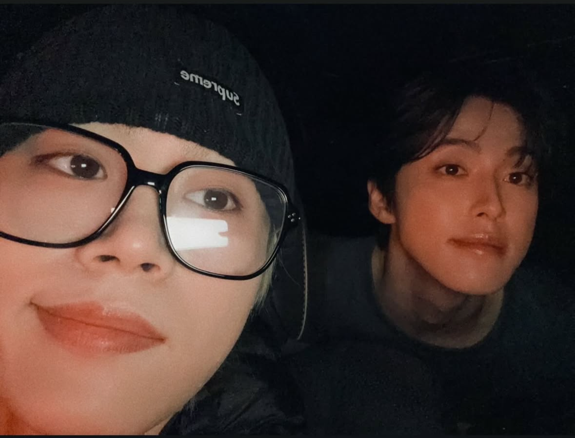 A moment captured by Kono Junki (JO1)'s fan