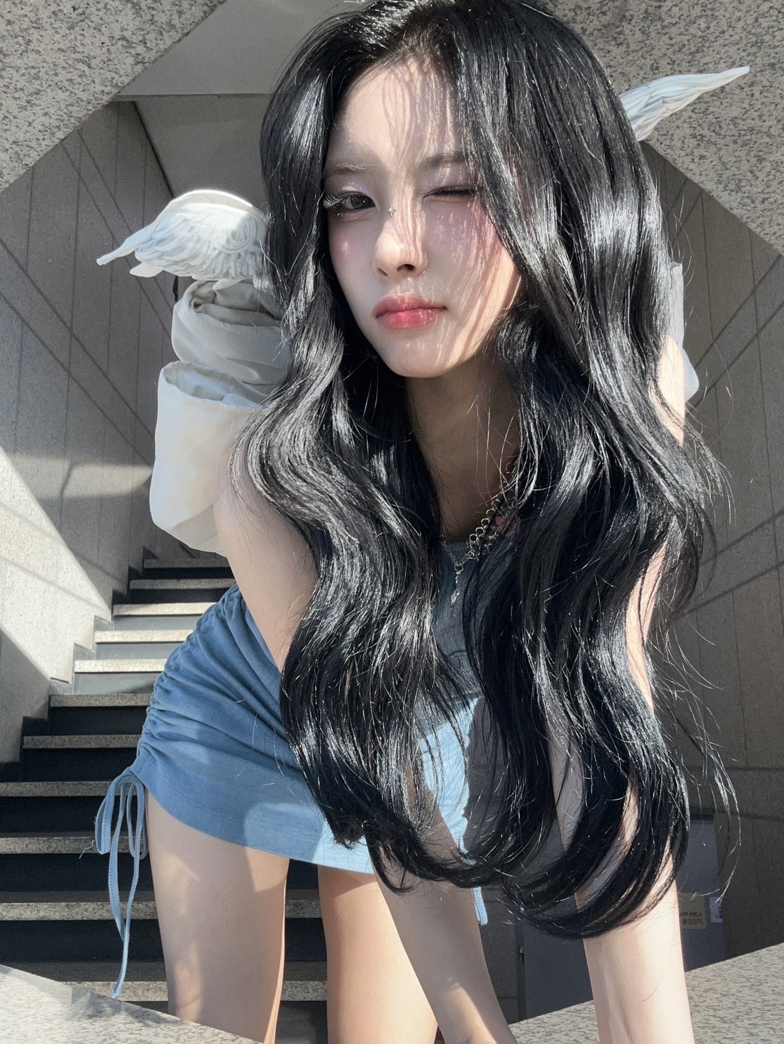 A moment captured by Kim Dayeon (Kep1er)'s fan