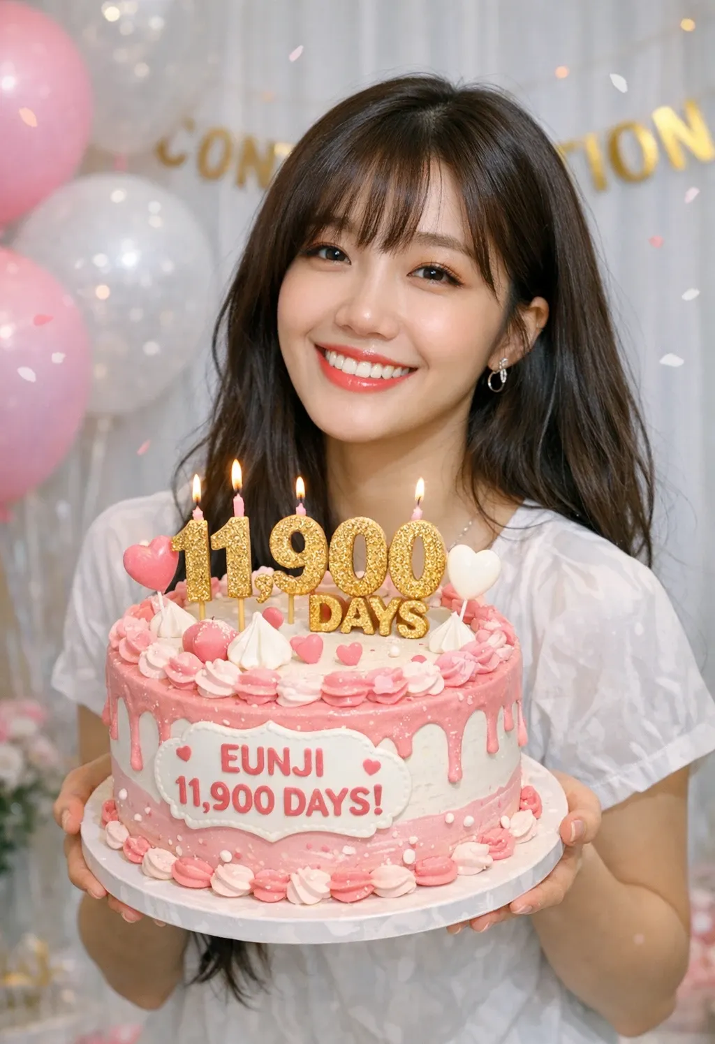 A moment captured by Jeong Eunji (Apink)'s fan