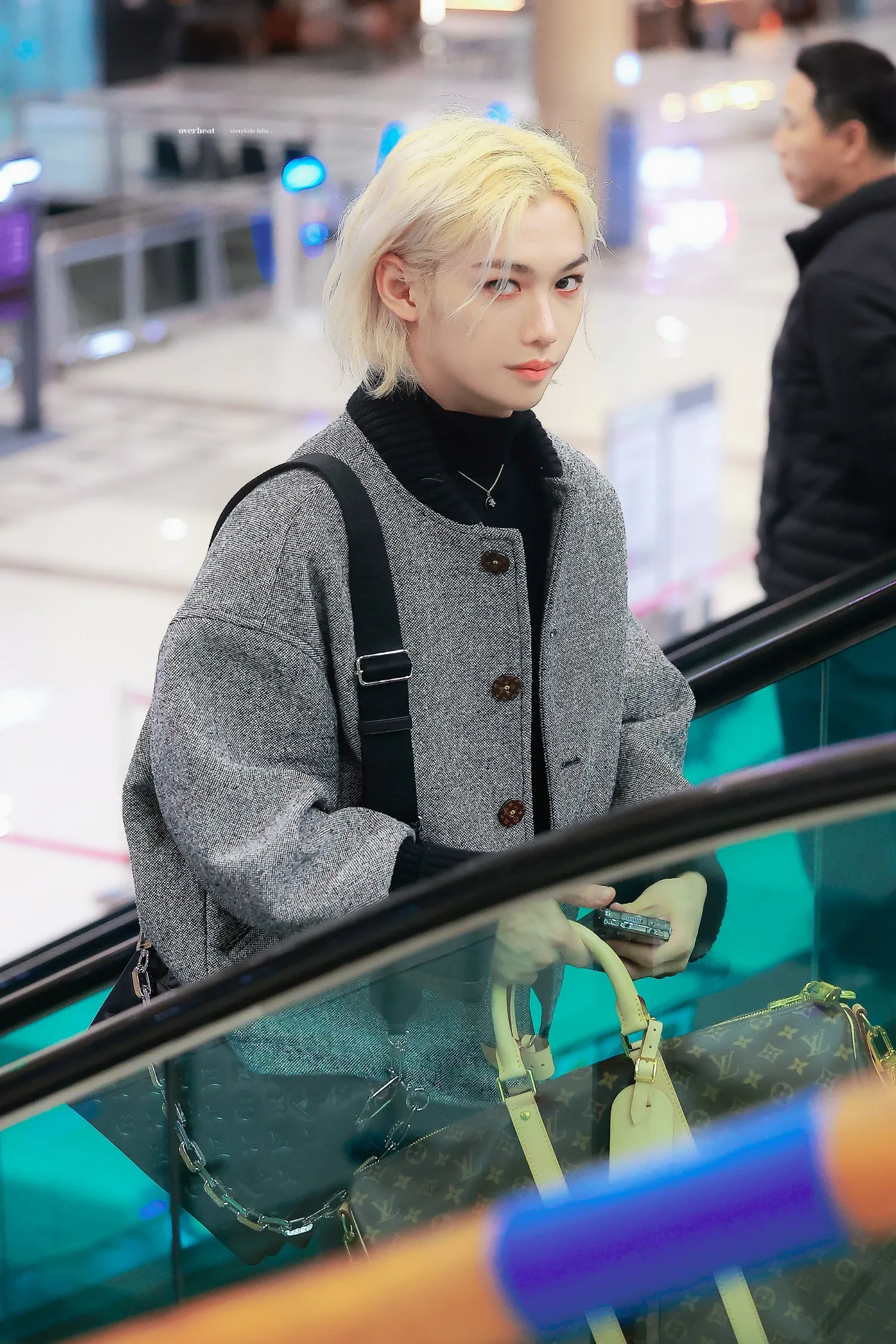 Recent activity shot of Felix (Stray Kids)