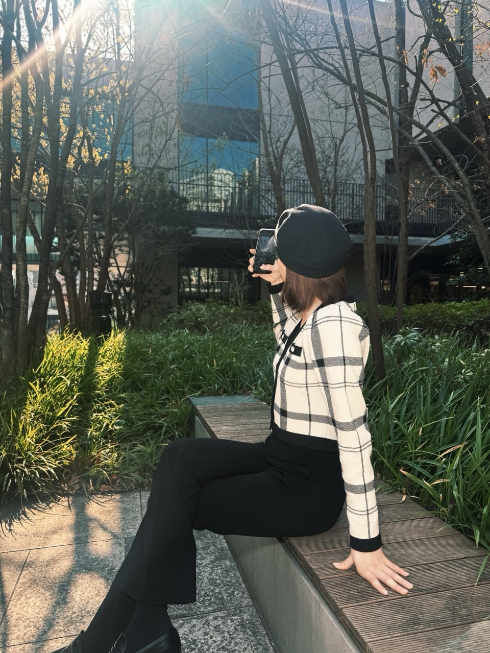 A moment captured by Mako (NiziU)'s fan