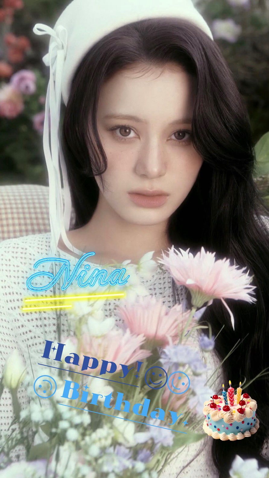 A moment captured by Nina (NiziU)'s fan