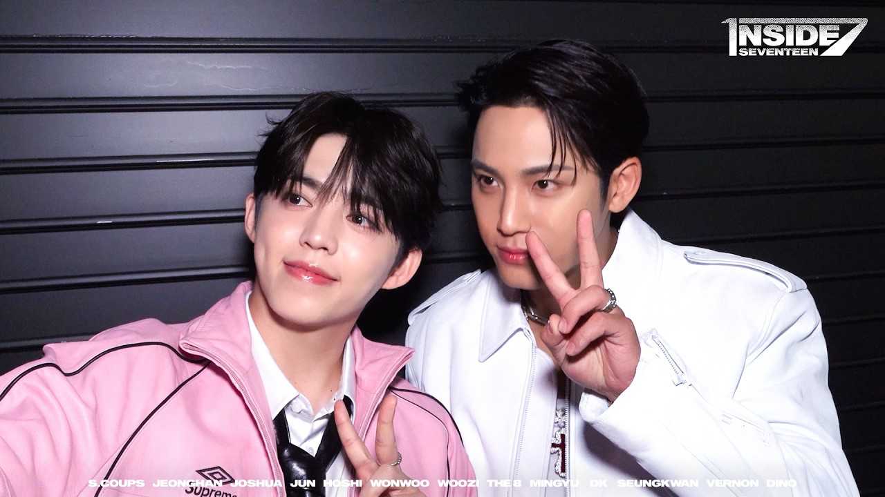 A moment captured by Mingyu (SEVENTEEN)'s fan