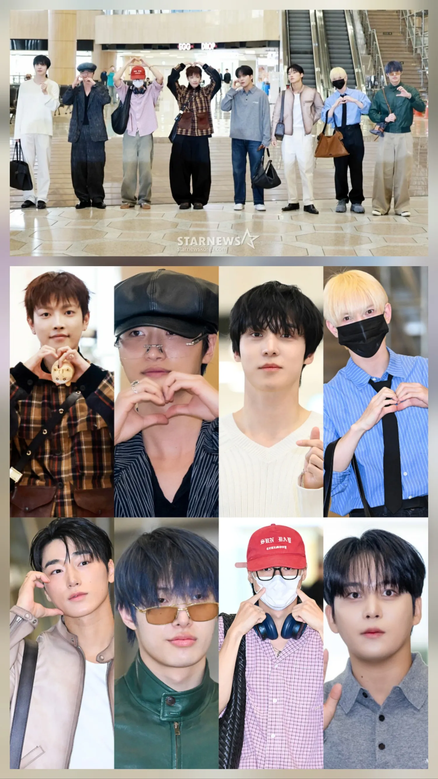 A heartfelt wallpaper shared by ATEEZ's fans