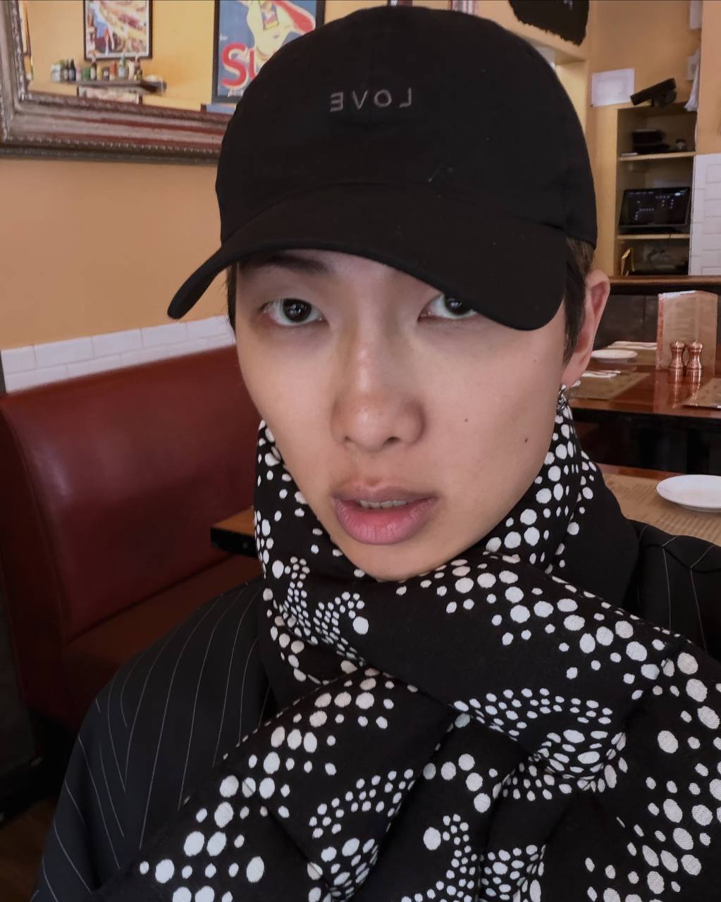 A moment captured by RM (BTS)'s fan