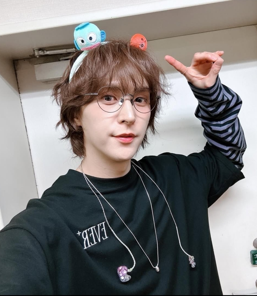 A moment captured by Dongwoon (Highlight)'s fan