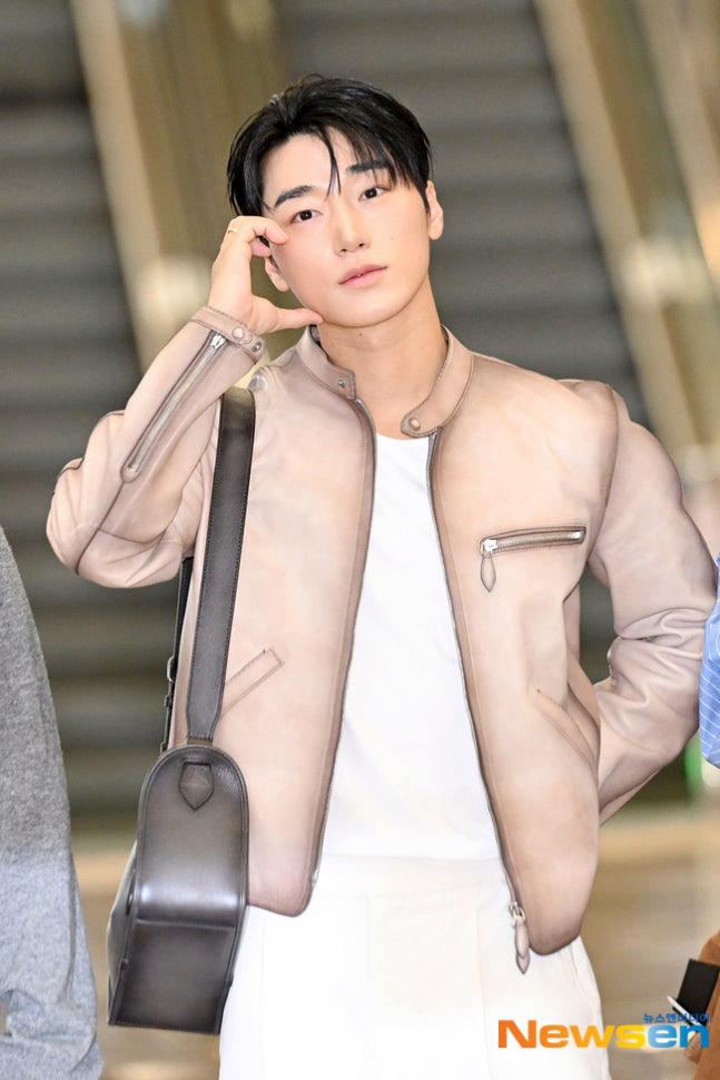 A moment captured by San (ATEEZ)'s fan