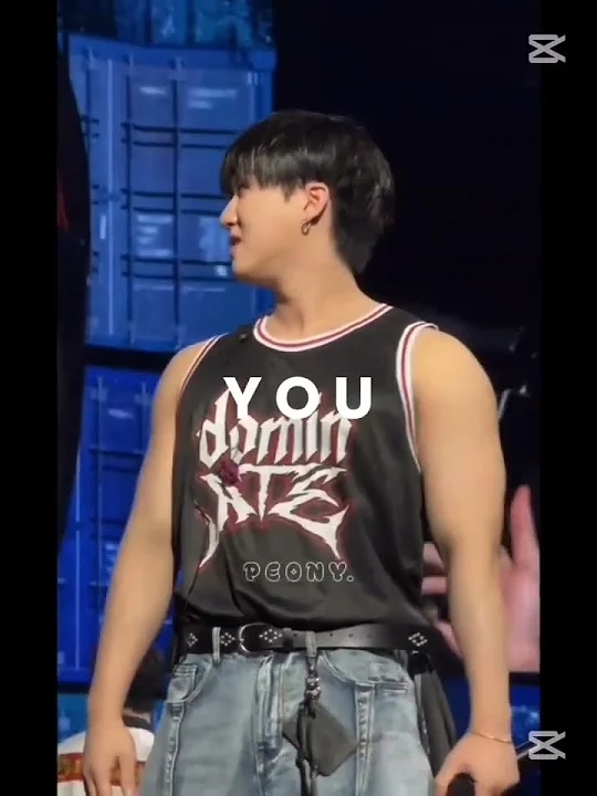 A moment captured by Changbin (Stray Kids)'s fan