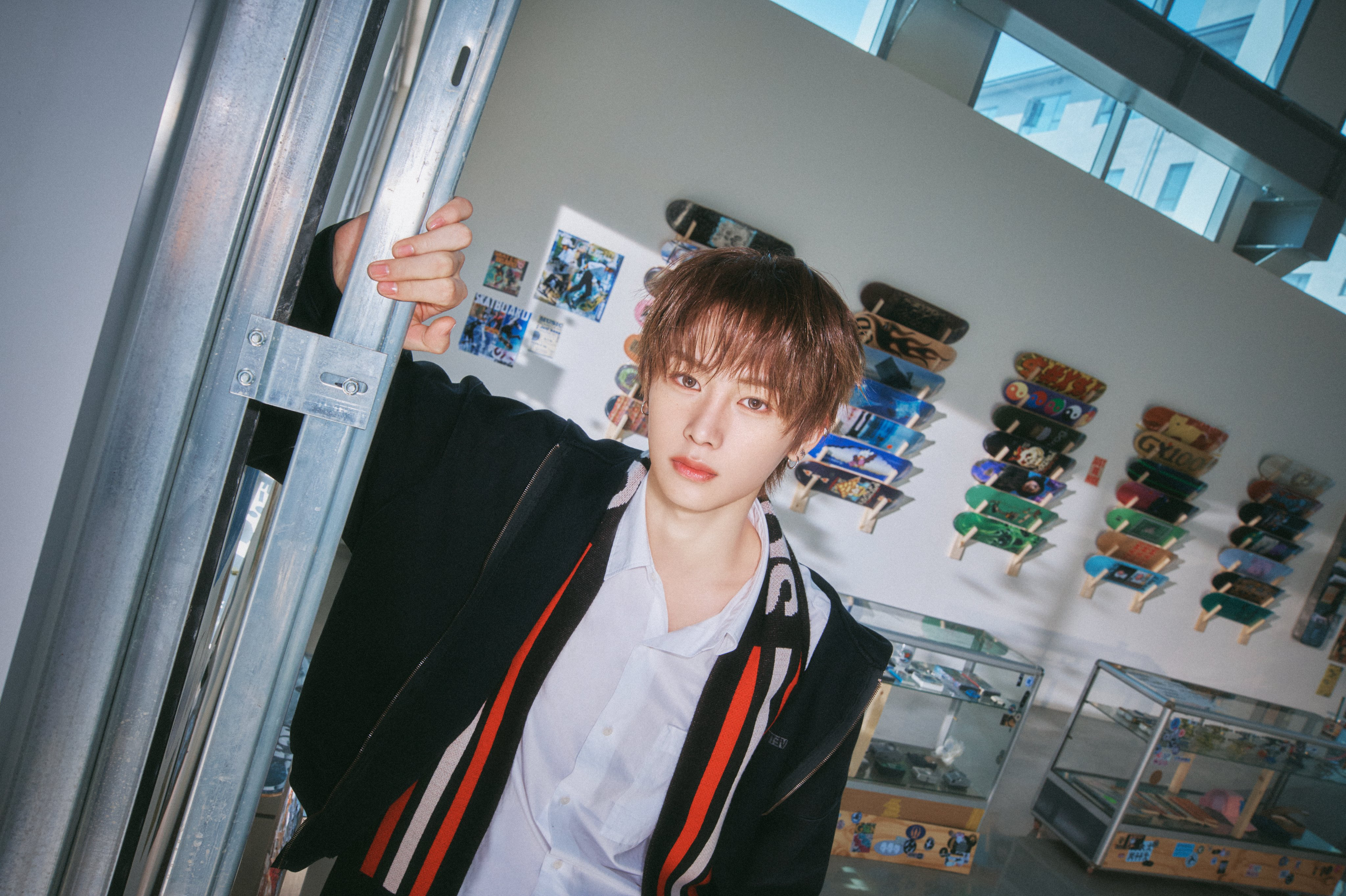 Recent activity shot of Zhou Anxin (ALPHA DRIVE ONE)