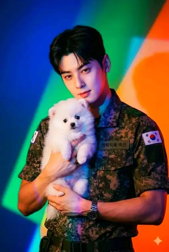 A moment captured by Eunwoo (ASTRO)'s fan