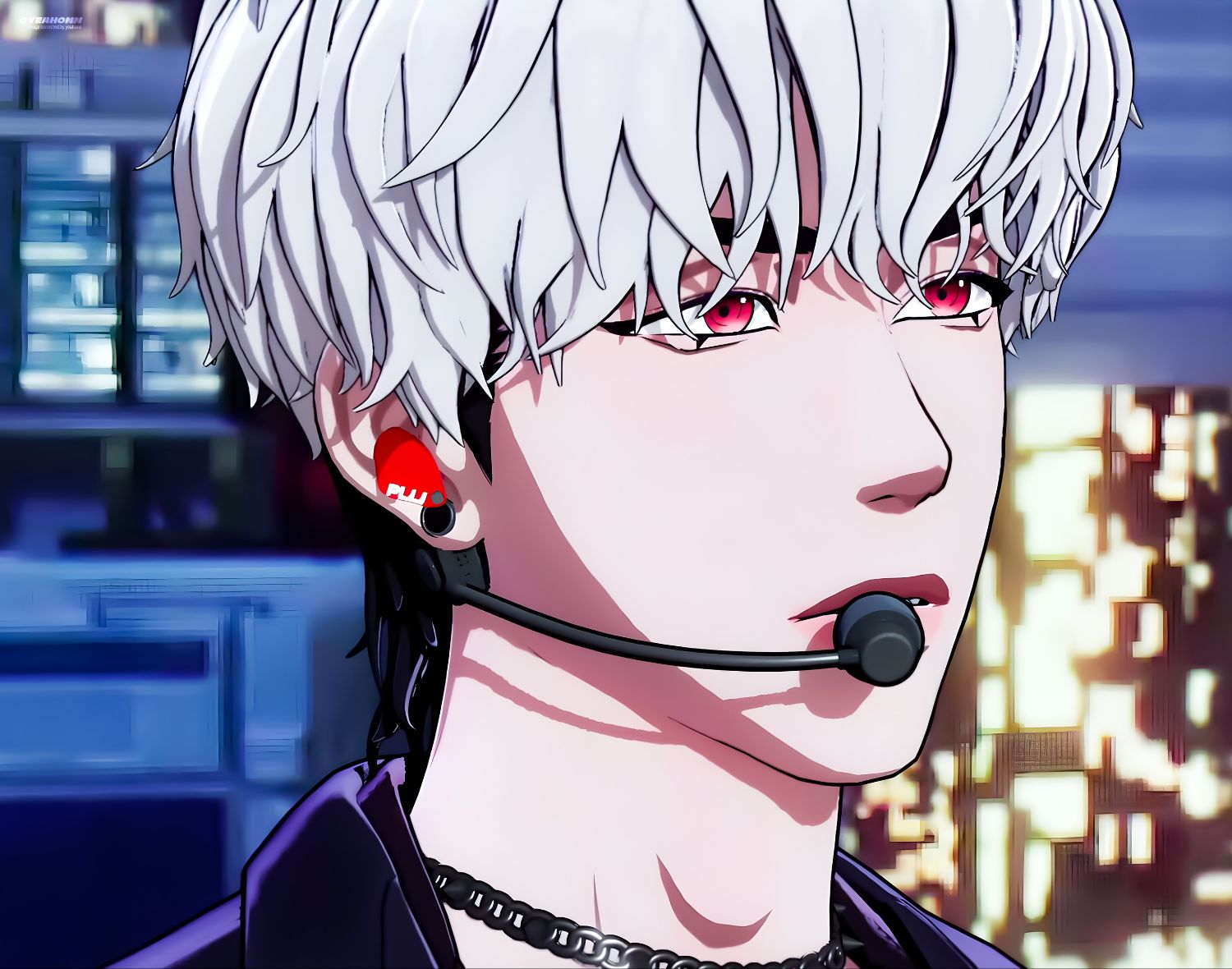 Recent activity shot of Eunho (PLAVE)