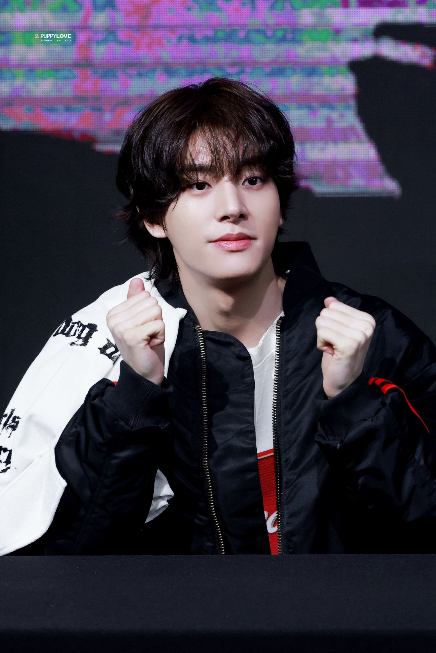 A moment captured by Jake (ENHYPEN)'s fan