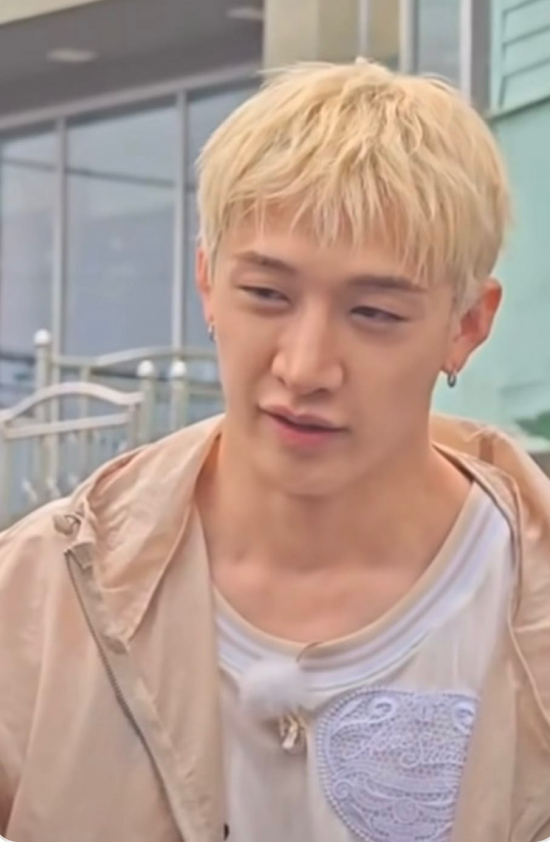 A moment captured by Bang Chan (Stray Kids)'s fan