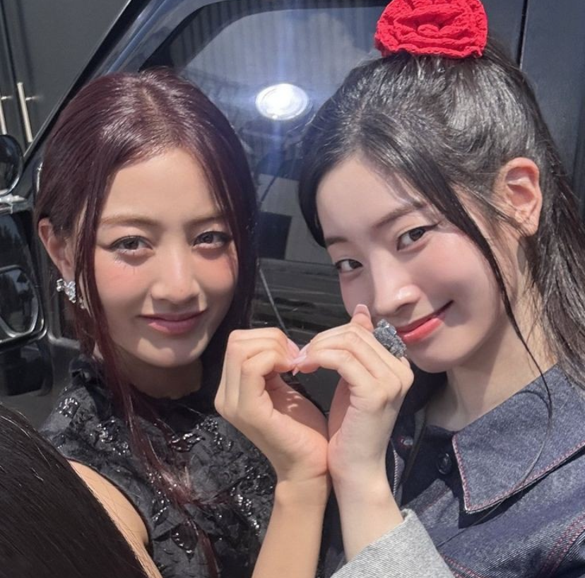 ダヒョン (TWICE)の舞台裏ショット